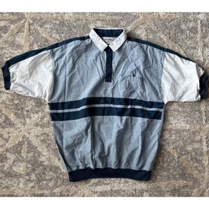 Windridge Vintage Mervyns short sleeve mens pullover polo size large